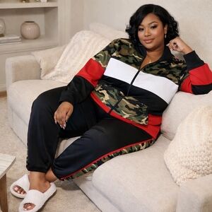 Colorblock Tracksuit